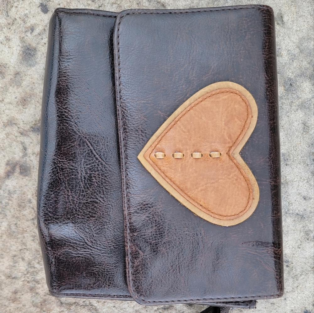 Guang Tong Wallet. Brand new. Early 2000s dark brown